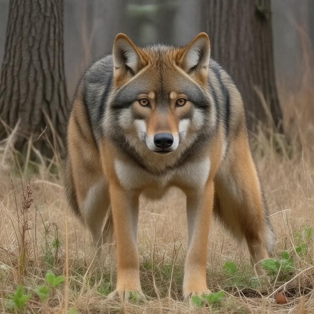 red wolf